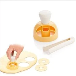 Doughnut Cutter,Round Donut Cutter, Donut Cake Mold, Mini Donut Maker, Donut Press Mold For Fudge Bread Dough Dessert, Kitchen Bakery Pastry,Small Biscuit Cutter, Baking Dough Tools 9 Doughnut Cutter,Round Donut Cutter, Donut Cake Mold, Mini Donut Maker, Donut Press Mold For Fudge Bread Dough Dessert, Kitchen Bakery Pastry,Small Biscuit Cutter, Baking Dough Tools -KitchenAid Shop 310hntiqtPL
