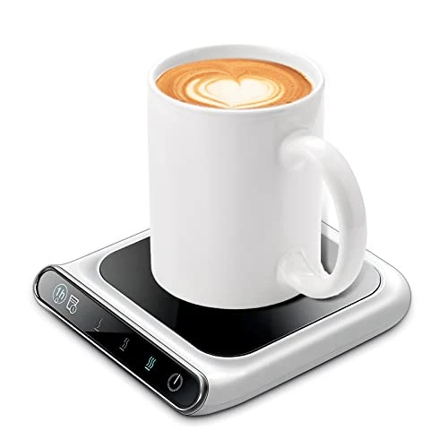 JEQ Coffee Mug Warmer, Electric Coffee Cup Warmer, 3 Temperature Setting Coffee Warmer For Desk Auto Shut Off, Smart Heated Coffee Mug For Beverage, Milk, Tea And Hot Chocolate (No Cup) 8 JEQ Coffee Mug Warmer, Electric Coffee Cup Warmer, 3 Temperature Setting Coffee Warmer For Desk Auto Shut Off, Smart Heated Coffee Mug For Beverage, Milk, Tea And Hot Chocolate (No Cup) - Image 6