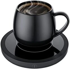 Coffee Mug Warmer Smart Cup Warmer With 3 Temperature Settings Electric Beverage Warmer Plate Auto Shut Off, Coffee, Tea And Milk Warmer For Office Home Desk Use (Cup Not Included) -KitchenAid Shop 311KGxrOOAL. AC 1