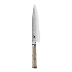 MIYABI Iyabi Chef's Knife, 8-Inch, Birch/Stainless Steel