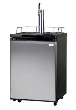 Kegco 3PHBK209S-1 Keg Dispenser, 1 Tap, Stainless Steel