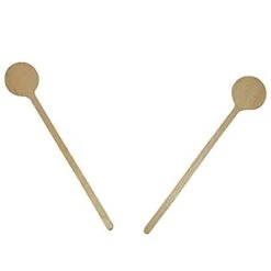 Perfect Stix Cocktail 6 Round -100ct Wooden Cocktail/Coffee Stirrers With Round Head, 6" (Pack Of 100)