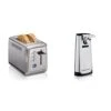 Hamilton Beach 22796 Toaster With Bagel & Defrost Settings, Toast Boost, 2 Slice & Automatic Can Opener, Electric, With Easy-Clean Detachable Cutting Lever, Knife Sharpener, Cord Storage