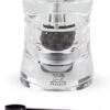 Peugeot Baltic Salt Mill Gift Set , Acrylic 3 Inch - With Stainless Steel Spice Scoop/Bag Clip -KitchenAid Shop 312Bl2yaR8L. AC