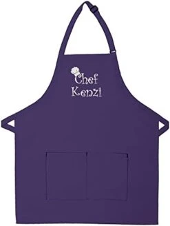 THE APRONPLACE Personalized Embroidered Chef Any Name Adult Apron 24 THE APRONPLACE Personalized Embroidered Chef Any Name Adult Apron -KitchenAid Shop 312D ZZDVwL. AC