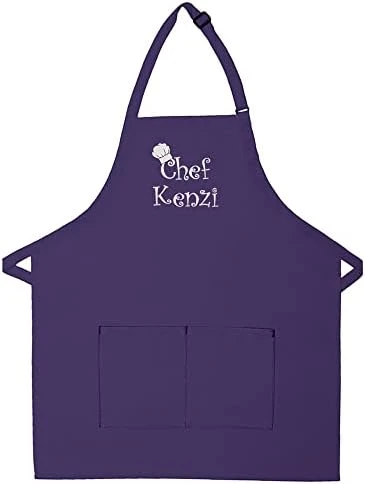 THE APRONPLACE Personalized Embroidered Chef Any Name Adult Apron 12 THE APRONPLACE Personalized Embroidered Chef Any Name Adult Apron - Image 10