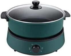 1300w Electric Hot Pot Korean Grill Separate Design Multi-Functional Electric Cooker And Steamer For 2-5 People (Size : White) 14 1300w Electric Hot Pot Korean Grill Separate Design Multi-Functional Electric Cooker And Steamer For 2-5 People (Size : White) -KitchenAid Shop 312TPn7yQ4L. AC