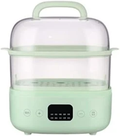 Food Steamer 10 Hours Reservation Food Warmer Reheat Automatic Insulation Washable Base Steam Pot Cookware (Color : Gray) -KitchenAid Shop 312U393JiYL. AC 1