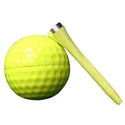 GENERIC Aihouv 1 Set Vanilla Grinder, Golf Ball Herb Grinder Set - Golf Grinder Multifunctional Golf Spice Vanilla Grinder - Father's Day Gift For Dad Grandpa (Green)