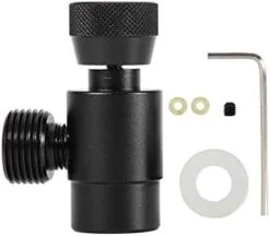Soda Refill Adapter CO2 Filling Station Adapter CO2 Filling Tank Cylinder Filling Adapter Connector Kit For CO2 Inflators Soda Quick Adapter (Color : Black Without Meter) -KitchenAid Shop 3134yhMeyL. AC