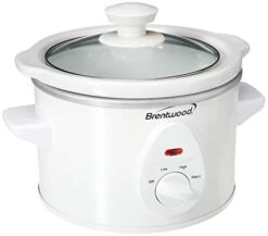 Slow Cooker, 1.5 Quart, White