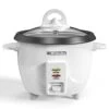 Rice Cooker 5 Cups Uncooked (10 Cooked) & Steam Tray, Portable Small Food Steamer, Removable Non-stick Pot, Keep Warm, For Grains, Soups, Oatmeal Or Veggies - White -KitchenAid Shop 313N0yRQUlL