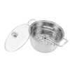 Steamer, Thickened Food Grade High Efficiency Food Steamer 304 Stainless Steel Halogen Oven Household Steamer For Electric Oven (Double Layers)