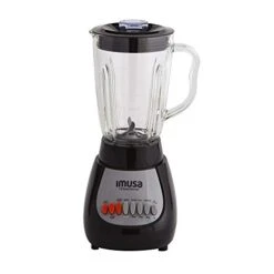 MUSA USA GAU-80313B Black 10-Speed Blender With Glass Jar 4, 42 Oz
