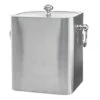 BSQ3BS Ice Bucket, Stainless Steel, Square Design, 3L