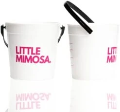 “Little Mimosa” (10-PACK) Plastic Cocktail Rum Buckets For Drinks, Brunch Supplies, Bachelorette Party Supplies (32oz) Reusable Punch Bowls, (BLACK) -KitchenAid Shop 313YKleVxL. AC