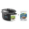 [Bundle Group] KOOC Programmable Slow Cooker 8.5-Quart (with 5 Bonus Free Liners) + Additional 1 Pack Of 10 Liners For Easy Clean-up, Upgraded Pot, Adjustable Temp, Nutrient Loss Reduction -KitchenAid Shop 313lRWKisWL