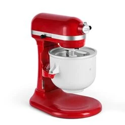 ITCHOOD Ice Cream Maker Attachment For Kitchenaid Stand Mixer,2-Quart Frozen Yogurt - Ice Cream & Sorbet Gelato Maker,Fits 4.5 Qt And Larger Mixers(Not Fit Artisan Mini 3.5Qt Mixer) -KitchenAid Shop 313q40EX5RL