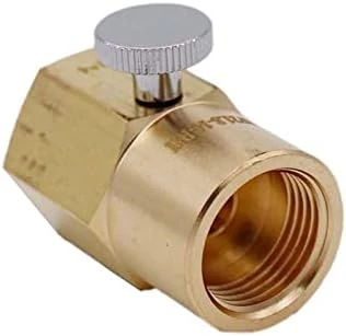 Soda Bottle CO2 Refill Adapter Soda Inflatable Valve Converter W21.8-14/CGA320 Tank Homebrew Kegging Co2 Brewing Tool (Size : W21.8 Version) 7 Soda Bottle CO2 Refill Adapter Soda Inflatable Valve Converter W21.8-14/CGA320 Tank Homebrew Kegging Co2 Brewing Tool (Size : W21.8 Version) - Image 5