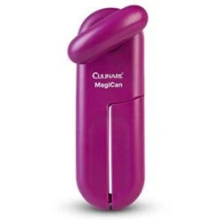 C10026 MagiCan Tin Opener, Purple, Plastic/Stainless Steel, Manual Can Opener, Comfortable Handle For Safety And Ease, Amazon Exclusive Colour Variant
