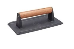 Kitchen Craft St Iron Bacon Press/Steak Weight, 21 X 11 Cm (8.5" X 4.5")