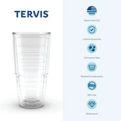 Tervis Plastic Octopus Tumbler With Wrap And Navy Lid 24oz, Clear -KitchenAid Shop 314ntOLFJAL 8