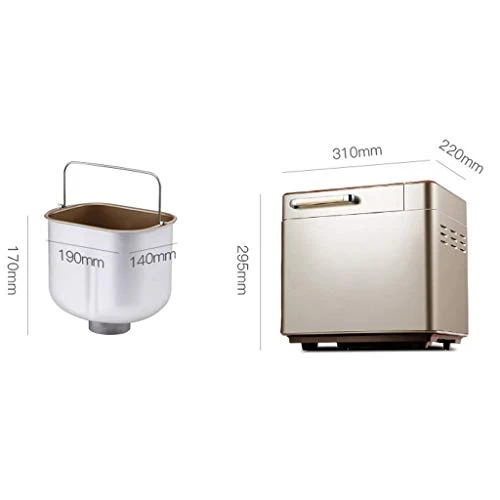 Bread Machine Household Fully Automatic Multifunction Cake Machine Intelligent Toast Floss Breakfast Machine Dough Mixer 4 Bread Machine Household Fully Automatic Multifunction Cake Machine Intelligent Toast Floss Breakfast Machine Dough Mixer - Image 2