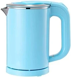 0.5L Small Electric Kettle - Portable Mini Stainless Steel Travel Kettle - Water Touch Inner Surface Without Plastic & Cool Touch Outer Surface (Dark Blue) -KitchenAid Shop 315YBQKzCL. AC