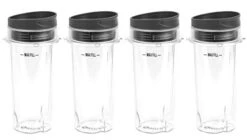 Nja Single Serve 16-Ounce Blender Cups Set For BL770 BL780 BL660 Professional Blender (Pack Of 4) -KitchenAid Shop 315ZtppcEdL