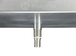 Kegco SECO-1610D 16" X 10" Surface Mount Drip Tray - 3" Column Cut-Out - SS, With Drain 7 Kegco SECO-1610D 16" X 10" Surface Mount Drip Tray - 3" Column Cut-Out - SS, With Drain -KitchenAid Shop 315eVlGqKnL