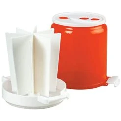 Microwave Bacon Can, Crafted With 100% BPA-Free Plastic, Kitchen Gadgets - Measures 6" High X 7" Diameter, By Chef's Pride