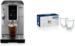 De'Longhi Dinamica Fully Automatic Coffee And Espresso Machine With Premium Adjustable Frother, Stainless Steel, ECAM35025SB -KitchenAid Shop 3167BmkD2ML. AC 1