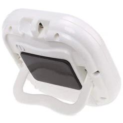 Sh &S Magnetic Digital Kitchen Timer - White Classroom Countdown Timer With Large LCD Digits Display & AAA Battery Included - Digital Cooking Timer With Loud Alarm & Magnetic Stand