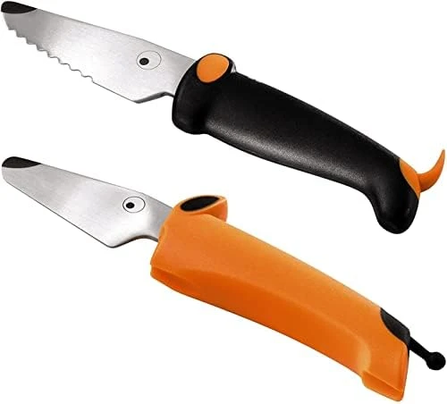 Kuhn Rikon Kinderkitchen Dog Knife Straight Blade, Sharp Enough To Cut Food But Not Small Fingers, Orange 11 Kuhn Rikon Kinderkitchen Dog Knife Straight Blade, Sharp Enough To Cut Food But Not Small Fingers, Orange - Image 9