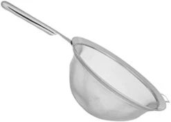 2152 Stainless Steel, 4" KRONA Double Mesh Strainer, 4"