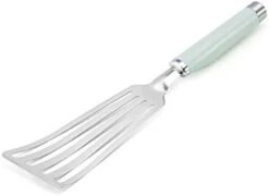 KitchenAid Gourmet Stainless Steel Flex Turner, One Size, Aqua Sky -KitchenAid Shop 316yRIzg7wL. AC