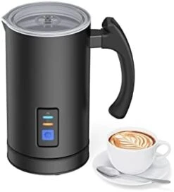 Milk Frother,Electric Foam Maker Stainless Steel Milk Steamer With Hot&Cold Milk Functionality Automatic Foam Electric Milk Warmer Silent Operation For Coffee, Latte, Hot Chocolates, Cappuccino -KitchenAid Shop 3171Grv6RaL. AC