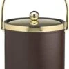 Leatherette Ice Bucket, 3 Qt, White With Brass -KitchenAid Shop 317LWhs9YvL. AC