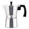 Stovetop Espresso Maker 6 Cup Moka Pot Aluminum Silver，Cuban Coffee Maker，Make Delicious Coffee Easily At Home And Camping