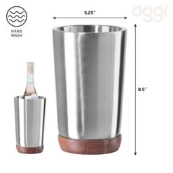 GGI Wine Cooler, Stainless Steel, Acacia -KitchenAid Shop 317VX0Yl6RS
