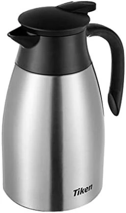 34 Oz Thermal Coffee Carafe, Stainless Steel Insulated Vacuum Coffee Carafes For Keeping Hot, 1 Liter Beverage Dispenser (Silver) -KitchenAid Shop 317ZdkqOhpS. AC