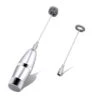 Handheld Milk Frother, MODADA Coffee Frother Battery Operated Foam Maker With 2 Stainless Steel Different Size Whisks For Coffee Tea Cappuccino Latte Hot Chocolate Kitchen
