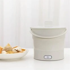 KOAIUS Soup Pot Dormitory Small Household Appliances Small Hot Pot Outdoor Electric Pot All-in-one Multi-Functional Mini Silica Gel Folding Electric Cooker Pot -KitchenAid Shop 3185Fa3wZOL 1