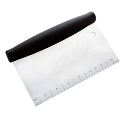 (6.3 X 3.9 X 1.3) Inch Premium 304 Stainless Steel Bench Scraper For Baking/Bench Chopper SUGUS HOUSE, Quick & Easy Multi-purpose Dough Scraper, Dough Cutter & Pastry Scraper -KitchenAid Shop 3189g0yJ4mL