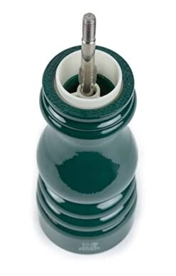 Peugeot EUGEOT - Paris Salt Mill 18 Cm - Paris Rama Collection - Classic Adjustment - PEFC Certified Wood - Made In France - Forest Green -KitchenAid Shop 318HwFBoo3L
