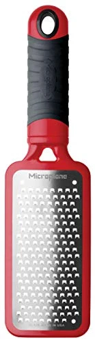 Microplane Home Series Hand Held Cheese Grater (Coarse, Red)