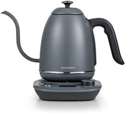 K821 Electric Gooseneck Kettle With Variable Temperature Control, Pour Over Coffee Tea Kettle, Durable 18/8 Stainless Steel, Auto Keep Warm & Built In Brewing Timer, 0.8L -KitchenAid Shop 319GfXQzWqL. AC