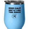 GENERIC Unique Tool Maker 12oz Wine Glass, Keep Calm I'm A Tool Maker, Love Gifts For Friends, Graduation Gifts -KitchenAid Shop 319ZrUg7bHL
