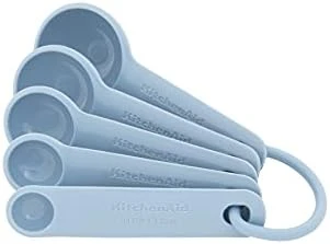 KitchenAid Measuring Spoons, Set Of 5, Aqua Sky 9 KitchenAid Measuring Spoons, Set Of 5, Aqua Sky - Image 7