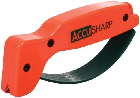 CcuSharp Knife & Tool Sharpener - Ergonomic Knife Sharpener For Kitchen Knives, Pocket Knives, Serrated Blades, Cleavers, Axes & Machetes - Diamond-Honed Tungsten Carbide Sharpens, Restores & Repairs 7 CcuSharp Knife & Tool Sharpener - Ergonomic Knife Sharpener For Kitchen Knives, Pocket Knives, Serrated Blades, Cleavers, Axes & Machetes - Diamond-Honed Tungsten Carbide Sharpens, Restores & Repairs - Image 5